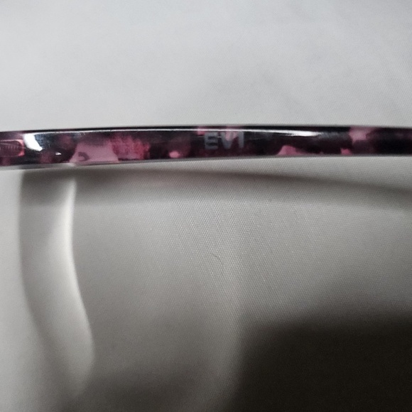 New EV1 Ellen DeGeneres Maise Purple Tortoise +1.75 Readers Reading Glasses Case - Picture 13 of 16